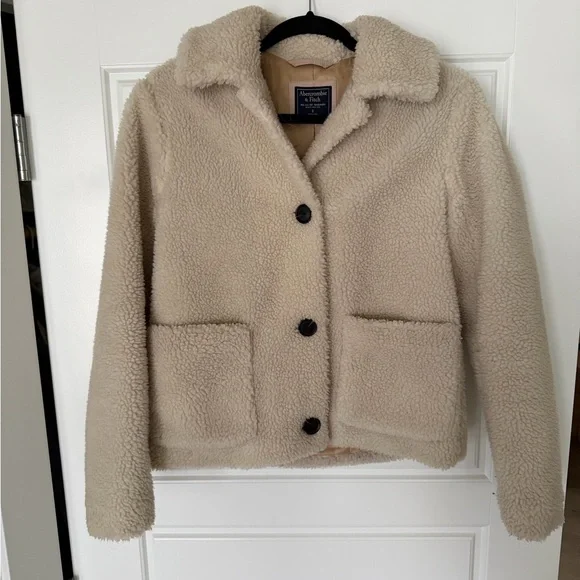 Teddy Crop Coat - Picture 2 of 2